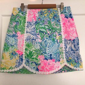 EUC Lilly Pulitzer Patty Skort Size 2